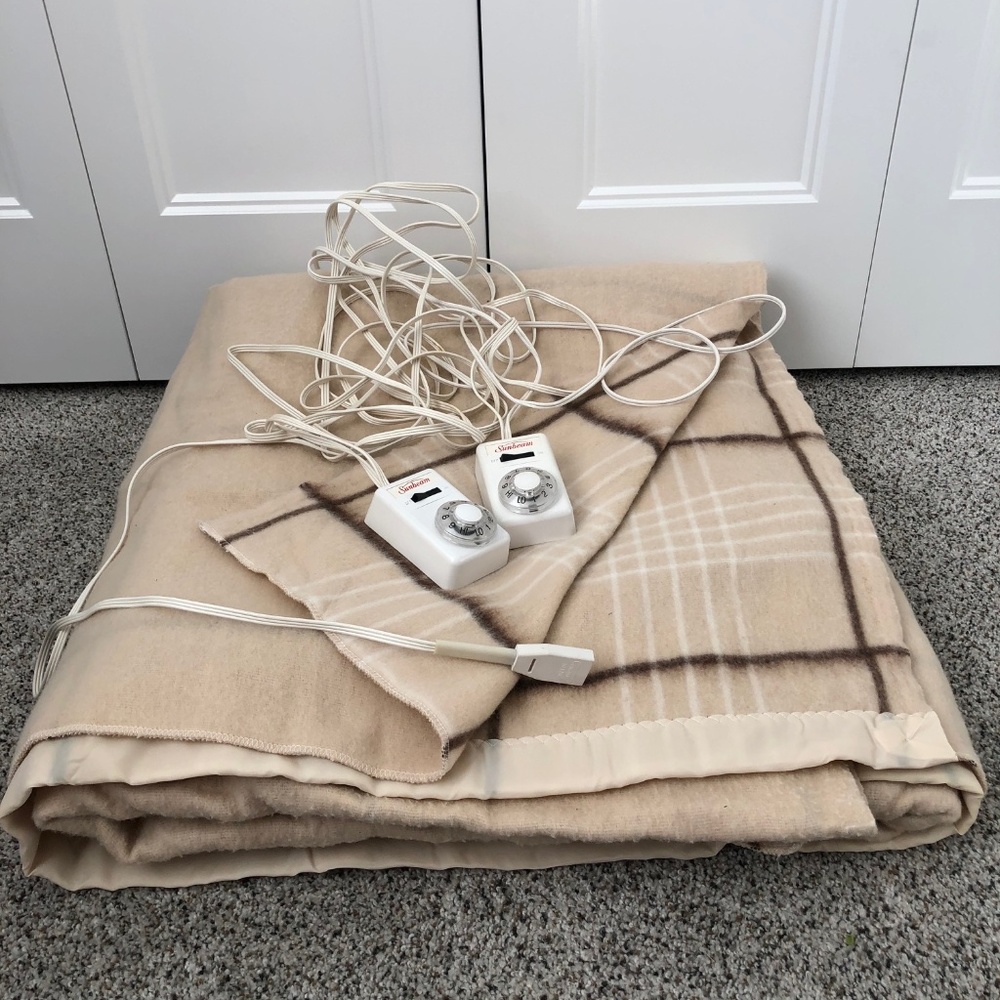 Sunbeam Electric Warming Blanket Queen Size